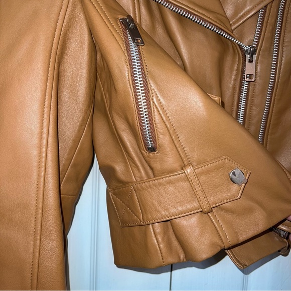 Walter Baker Leather Moto Jacket - Picture 4 of 9